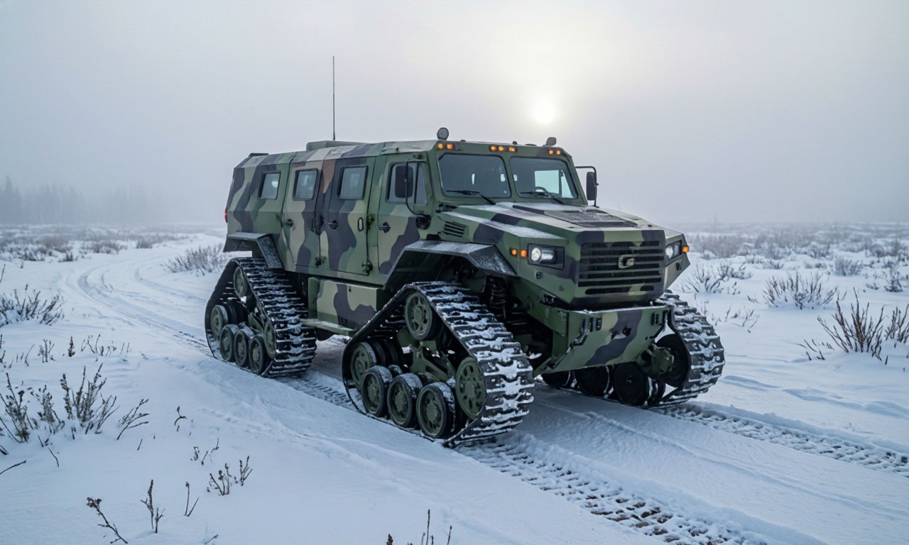 универсальный снегоболотоход на колёсах